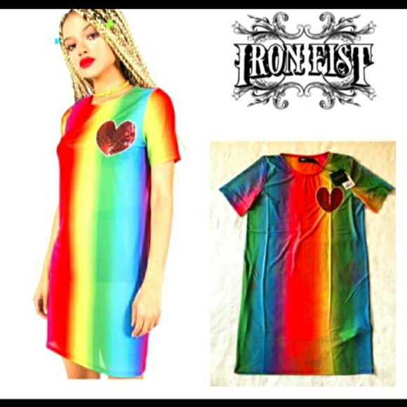 Iron Fist Somewhere Mesh Dress - Picture 2 of 4